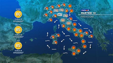 Pregnana Milanese, previsioni meteo aggiornate per oggi 